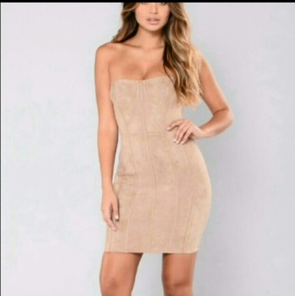 Nwot Fashion Nova crop dress